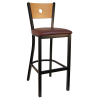 H&D Seating Moon Back Barstool 