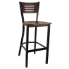 H&D Seating Index Back Metal Barstool 6157B - H&D Seating Index Back Metal Barstool 6157B
