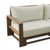 Hospitality Rattan Patio Grand Cay 5-Piece Modular Sectional Side View