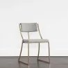 Sunpan Makena Dining Chair Monument Pebble - Front Side Angle - Sunpan Makena Dining Chair Monument Pebble - Front Side Angle