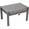 Tortuga Outdoor Lakeview Modern Outdoor Aluminum Ottoman 4