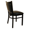 H&D Seating Upholstered Metal Chair - Set of 2