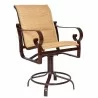 Woodard Belden Padded Sling Swivel Counter Stool - Woodard Belden Padded Sling Swivel Counter Stool