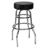 H&D Seating Double Ring Backless Barstool - H&D Seating Double Ring Backless Barstool