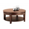 SUNPAN Asia Coffee Table - Round, Front with Decor