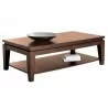 SUNPAN Asia Coffee Table - Rectangular-FRONTVIEW WITH DECOR - SUNPAN Asia Coffee Table - Rectangular-FRONTVIEW WITH DECOR