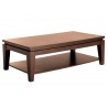 SUNPAN Asia Coffee Table - Rectangular, Front View in White Background