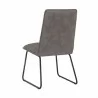 Sunpan Huxley Dining Chair in Dawn Grey - Back Side Angle - Sunpan Huxley Dining Chair in Dawn Grey - Back Side Angle