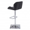 Sunpan Boulton Adjustable Stool - Black - Back Angle