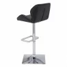 Sunpan Boulton Adjustable Stool - Black - Back Angle - Sunpan Boulton Adjustable Stool - Black - Back Angle