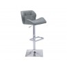 Sunpan Boulton Adjustable Stool - Graphite - Angled
