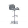 SUNPAN Boulton Adjustable Stool - Graphite - Angled