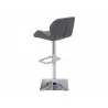 Sunpan Boulton Adjustable Stool - Graphite - Back Angle - Sunpan Boulton Adjustable Stool - Graphite - Back Angle