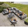 Cane-Line Space 2-Seater Module Sofa Back Cushion Outdoor view  1