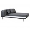 Cane-Line Space 2-Seater module Sofa  Side pice