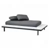 Cane-Line Space 2-Seater module Sofa  Gray image 1 - Cane-Line Space 2-Seater module Sofa  Gray image 1