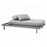 Cane-Line Space 2-Seater Module Sofa Back Cushion  Light Gray  - Cane-Line Space 2-Seater Module Sofa Back Cushion  Light Gray 