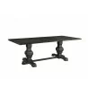 Alpine Furniture Manchester Dining Table in Charcoal - Angled - Alpine Furniture Manchester Dining Table in Charcoal - Angled