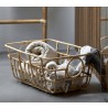 Cane-Line Carry Me Basket Low INDOOR Side View
