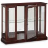 Pulaski Furniture Lighted 1 Shelf Console Display Cabinet in Cherry Brown2