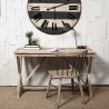 Mercana Tracy 54L x 28W Natural X Frame Wood Office Desk 2