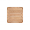 Sunset West Natural Teak End Table Top