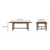 Arden Dining Table Brown-4
