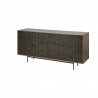 Mercana Grace 70Wx18.5Lx31.25H Two-Tone Brown Solid Wood 6 Drawer Sideboard