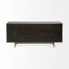 Mercana Grace 70Wx18.5Lx31.25H Two-Tone Brown Solid Wood 6 Drawer Sideboard Fornt - Mercana Grace 70Wx18.5Lx31.25H Two-Tone Brown Solid Wood 6 Drawer Sideboard Fornt