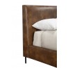  Alpine Furniture Sophia Queen Bed in Brown - Headboard Close-up