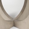 Mercana Liesl 54.L x 54.0W x 30.0H Barely Gray Finished Wood With Circular Top Dining Table 3