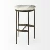 Mercana Millie 16.75 X 17.75 X 30 Hair-on-hide Seat With Gold Frame Bar Stool 3 - Mercana Millie 16.75 X 17.75 X 30 Hair-on-hide Seat With Gold Frame Bar Stool 3