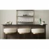 Mercana Hollyfield II Cream  Fabric Seat W/ Gold Metal Base Bar Stool 3 - Mercana Hollyfield II Cream  Fabric Seat W/ Gold Metal Base Bar Stool 3