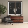 Mercana Hemlock 69L x 18W x 30H Brown Wood Sideboard