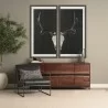 Mercana Hemlock 69L x 18W x 30H Brown Wood Sideboard - Mercana Hemlock 69L x 18W x 30H Brown Wood Sideboard