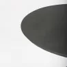 Mercana Maxwell 32" Round Black-Brown Wood With Black Metal Pedestal Bistro Table 1 - Mercana Maxwell 32" Round Black-Brown Wood With Black Metal Pedestal Bistro Table 1