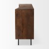 Mercana Lance 70.0L x 15.0W x 32.0H Medium Brown Solid Wood Sideboard Side