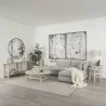 Mercana Rosie 48.0L x 48.0W x 16.0H Round Blonde Wood Coffee Table - Mercana Rosie 48.0L x 48.0W x 16.0H Round Blonde Wood Coffee Table