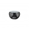 Cane-Line Nest Footstool OUTDOOR, Small, Dia. 26.37 Inch glass