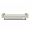 Innovation Living Dublexo Sofa With Arms in Mixed Dance Natural - Front and Fully Folded - Innovation Living Dublexo Sofa With Arms in Mixed Dance Natural - Front and Fully Folded