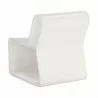 Sunpan Odyssey Lounge Chair White - Back Side Angle - Sunpan Odyssey Lounge Chair White - Back Side Angle