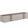 Sunpan Jamille Media Console and Cabinet - Front Side Angle
