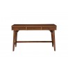 Alpine Furniture Flynn Large Desk, Acorn - Front Angle