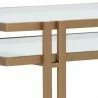 Sunpan Lizette Desk - Closeup Top Angle - Sunpan Lizette Desk - Closeup Top Angle