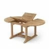 Bahama 71" Oval Extension Table Extra Thick Wood-3 - Bahama 71" Oval Extension Table Extra Thick Wood-3