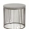 Sunpan Sargon Side Table - Front Angle - Sunpan Sargon Side Table - Front Angle