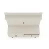 Manhattan Comfort Tribeca 53.94 Mid-Century Modern TV Stand and Panel with Media and Display Shelves in Off White Top - Manhattan Comfort Tribeca 53.94 Mid-Century Modern TV Stand and Panel with Media and Display Shelves in Off White Top