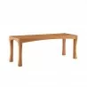 Greenington Newport Outdoor Bench - Front Side Angle - Greenington Newport Outdoor Bench - Front Side Angle