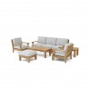 Anderson Teak Riviera Luxe 8-Pieces Modular Set 1