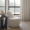 Mercana Mattius Black Wood Accent Table 1